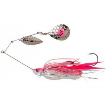 Блесна SAVAGE GEAR Da'Bush Spinnerbait 21см 55г Sinking Pink Silver Блесна SAVAGE GEAR Da'Bush Spinnerbait 21см 55г Sinking Pink Silver
