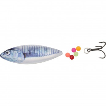 Блесна SAVAGE GEAR Stickleblade 52 03-White Silver Блесна SAVAGE GEAR Stickleblade 52 03-White Silver