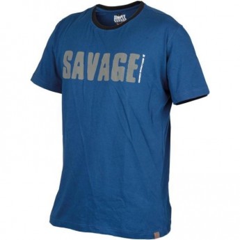Футболка SAVAGE GEAR Tee Blue S Футболка SAVAGE GEAR Tee Blue S
