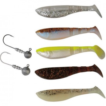 Набор приманок SAVAGE GEAR LB Pro 4Play Shad Kit 7.2cm 5+2pcs NL