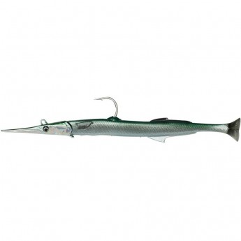 Приманка SAVAGE GEAR 3D Needlefish Pulsetail 23см 55г Sinking Green 2+1PCS Приманка SAVAGE GEAR 3D Needlefish Pulsetail 23см 55г Sinking Green 2+1PCS