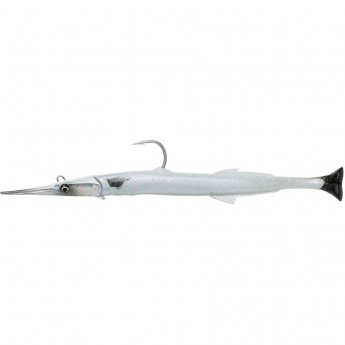Приманка SAVAGE GEAR 3D Needlefish Pulsetail 23см 55г Sinking Pearl White/silver Приманка SAVAGE GEAR 3D Needlefish Pulsetail 23см 55г Sinking Pearl White/silver