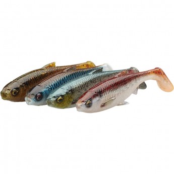 Приманка SAVAGE GEAR 3D River Roach 14см 28г Clear Water Mix 4PCS Приманка SAVAGE GEAR 3D River Roach 14см 28г Clear Water Mix 4PCS