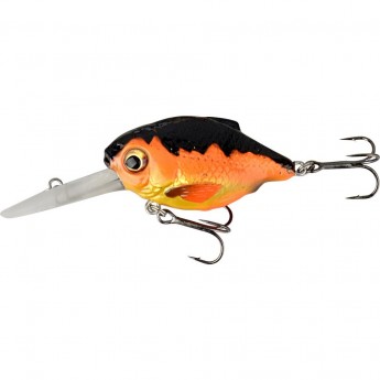 Воблер SAVAGE GEAR 3D Crucian Crank 64 6.4cm 22g SF DR Black Orange Воблер SAVAGE GEAR 3D Crucian Crank 64 6.4cm 22g SF DR Black Orange